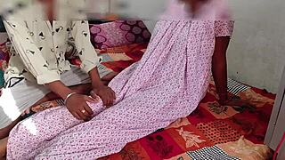 Descriptive Asian servant bangs the mistress hard doggystyle while pressing her feet