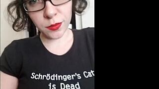 Anal slut dominates in nonnude sexting session!