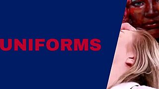 nurse greene sucks cock in uniform group teasing foreplay