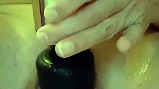 Brunette Milf's Greedy Pussy Squirts During Intense Masturbation Session