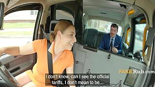 Cab driver bangs hot amateur in public car ride for cash. Outdoor cowgirl action unfolds.