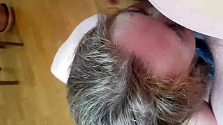 the milf slave submits to humiliation and blowjob in homemade bdsm.