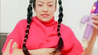 check out playful blue, this colombian brunette masturbates and squirts like crazy.