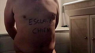 my slave ebed licks my pussy in bdsm