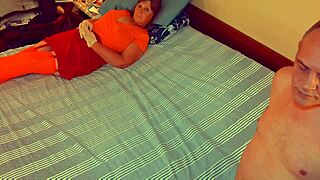 Granny Velma Dinkley slays with deepthroat cum in mouth. Slutty sleuth owns it!