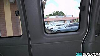 Innocent teen Kara Hartley nailed hard on the 305 bus