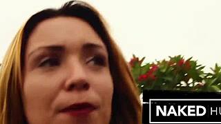 Latina Girlfriend Kicked from Car, Sucks Stranger's Cock