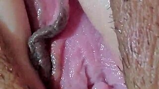 fingering pussy to orgasm alone