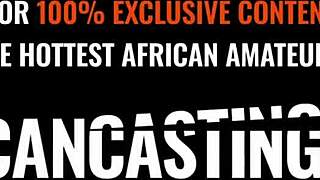 Big ass black model bounces on white dick in pov cowgirl at amateur casting 😈