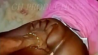 Ghetto teen 18+ gets pussy and asshole stretched, eaten, bent over for hard fucking and big ass cumshot