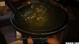 lust academy 285 showcases curvy characters in cute outfits with intriguing contrasts.