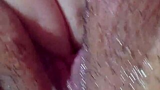 fingering pussy to orgasm alone