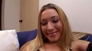 Kayla Marie Gagging On Cock While Licking Balls