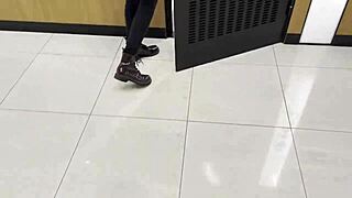 i got risky rough sex with random girl in public toilet