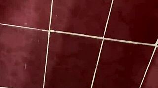 Hey guys, at my sugar daddy’s request, I’m peeing in the bathroom now