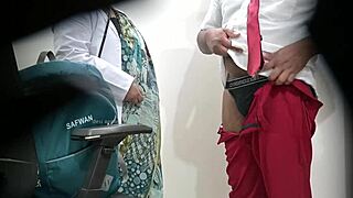 is it right for a woman to check a schoolboy's dick in public hospital?