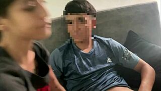 College Goddess Gets Wild with Stepbrother in Steamy Home Action