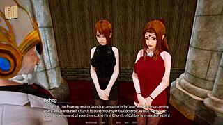 playing harem hotel 328 in the hotel setting