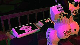 taming my snowbunny friend with big black cock 😈