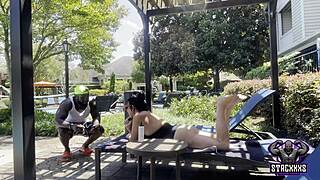 Hell Yeah! Stacxxxs Shows Hawaiian Angel’s Wild Pool Day Ride!