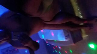 my wife is playing with her new anal toy, so hot