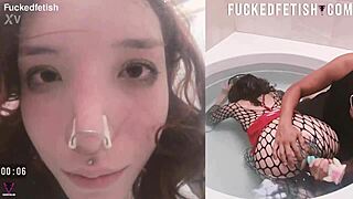 Skinny Bathtub Slut Submits To Underwater Toy Play