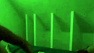 Chubby step-mom intensely plays with toy and gives blowjob to amateur Lexie Grants.