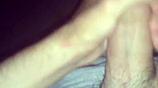 Huge veiny penis on display