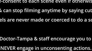 Misty addams undergoes a thorough yearly physical examination