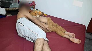 Desi couple's fresh marriage sparks intimate romance in Hindi sex clip