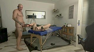 Slave's Dinner: Pussy Juice And Ass Sperm!