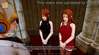 playing harem hotel 328 in the hotel setting