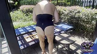 Hell Yeah! Stacxxxs Shows Hawaiian Angel’s Wild Pool Day Ride!