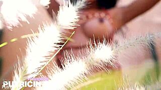 Tiny slut girl Putri Cinta exposes smooth tiny 18+ pussy