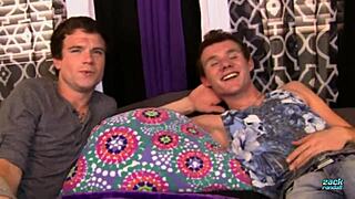 Zackrandall Levi Bulge fucks Daimian Sharp deep in tight ass