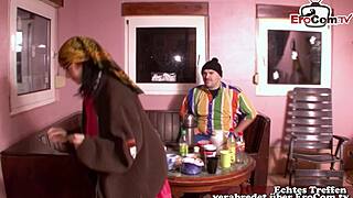 Hey, ever seen ugly German folks banging at a ranch casting? Wild amateur stuff!