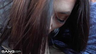 Amateur teen 18+ kara faux oiled up and cream filled