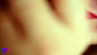 Detailed POV blowjob with cum in mouth close up