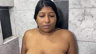 Sexy Ass Stepsister Gets Bent Over For Deepthroat, Doggystyle, And Creampie With Monster Cock In Shower.