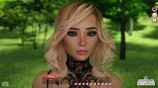 Ep27 helping stacy by the tree with the hotties