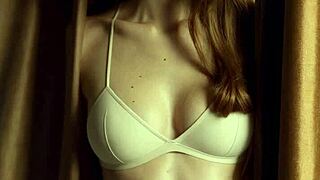 romanian lingerie models posing barefoot