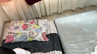 My political cousin stayed over, and while no one suspected, she got deepthroat and doggystyle action.