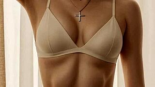 romanian lingerie models posing barefoot