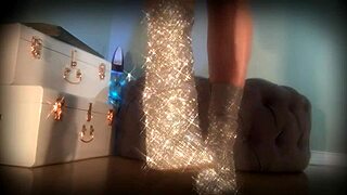 Mesmerize Her Slave With Those Sparkle Boots 😍