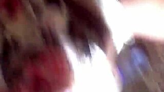 Black amateur talks dirty while showing small tits and pussy in homemade video