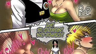 Gohan Teaches Why Erasa Tops Videl In Cheating Comic