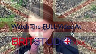 Omg, I’m like so nervous, hot teen 18+ givin’ outdoor POV blowjob, ya know?