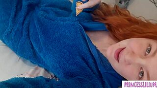 horny teen with small tits begs stepdaddy to fuck her in taboo roleplay