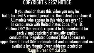 hey, maggie green’s picking up speed solo, wanna watch? 😏