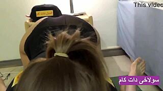 Hey, check out this cute babe sucking like a pro! 😍